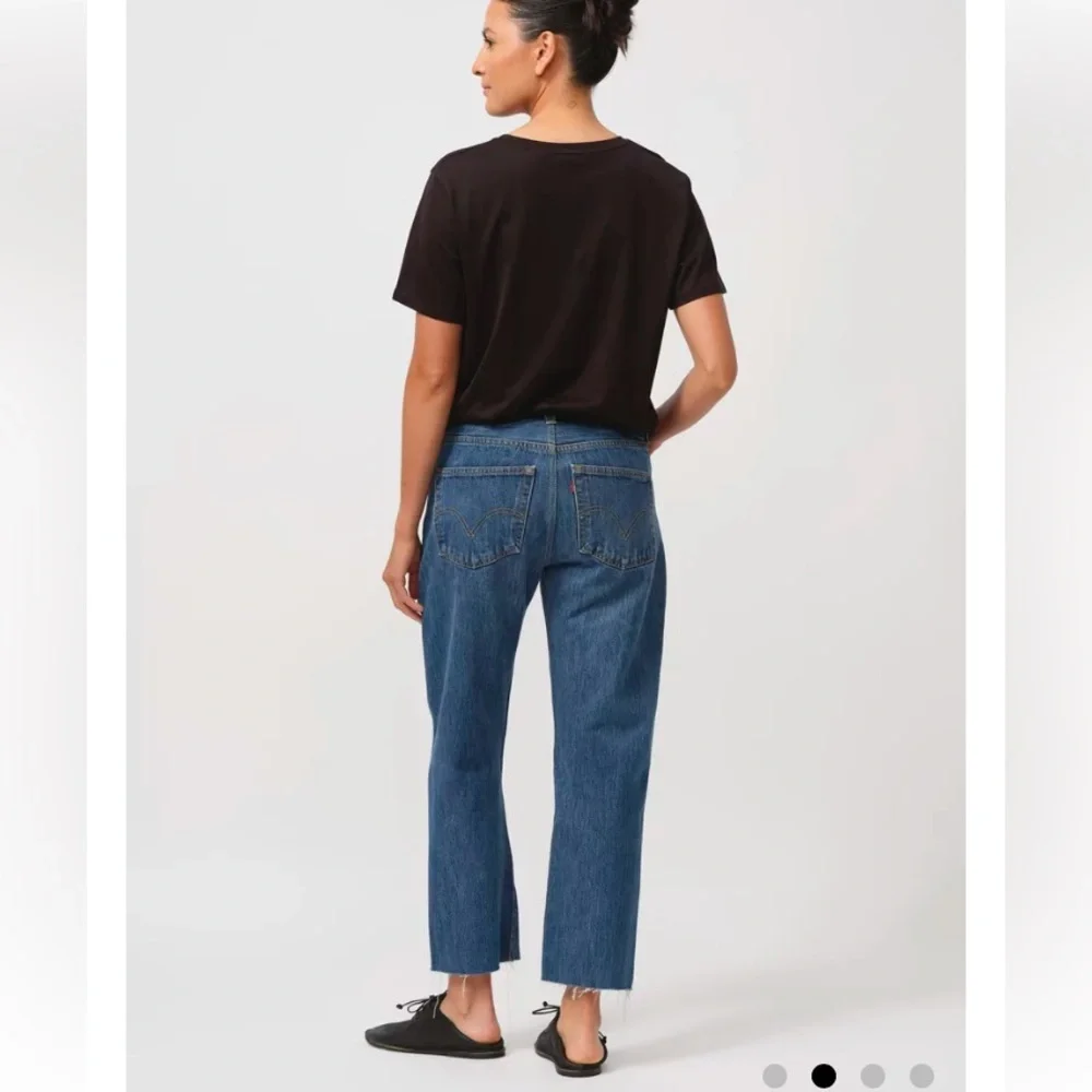 Re/Done+Levi’s 70s Stovepipe HiRise Button fly Straight Leg style001-3WLSSSIZE